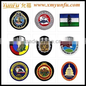 Custom Embroidered Woven Cotton Patch thumbnail-1