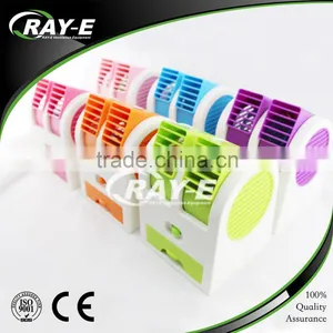 2016 New Type Portable Bladeless Adjustable Cooling Air Conditioning USB Mini Fan thumbnail-1