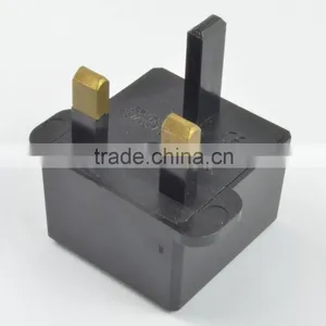 Plug With Socket Type Travel Adapter 2pin to 3 Pin Plug thumbnail-2