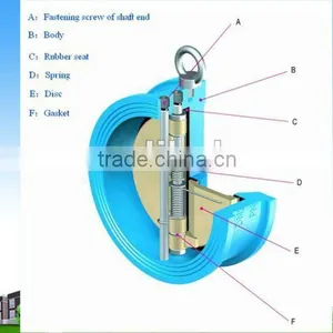 Dual Plate Check Valve With Stainless Steel Disc thumbnail-3