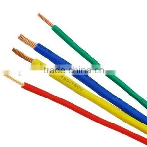 Single Core Pvc 1mm Wire for Electric Wiring Semi-flexible&stranded Copper China CCC BVR 450/750V thumbnail-1