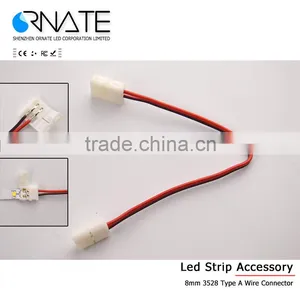 10mm 4 Pin RGB Solderless 5050 Led Strip Connector thumbnail-2