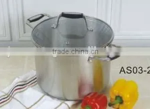 Modern Kitchen Cabinet Designs 8pcs Stainless Steel Cookware Set With Silicon Handle Including Milk Pot thumbnail-5