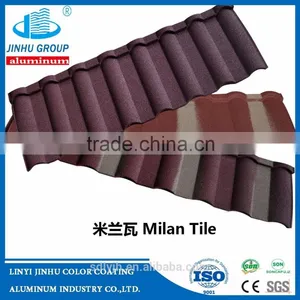 Colorful Stone Coated Metal Roofing Tiles of Construction Materials thumbnail-2