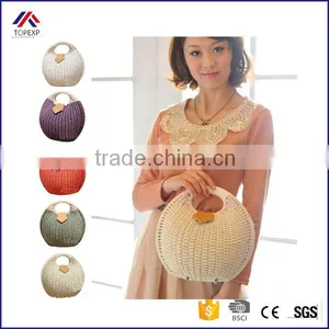 Snail's Nest Tote Handbag Summer Beach Small Brand Straw Bags Women's Handbag Rattan Bag thumbnail-1
