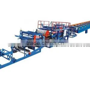 Corrugated Iron Roofing Sheet Continuous PU Sandwich Panel Making Machine/PU Sandwich Panel Machinery thumbnail-3