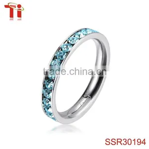 New Products 2016 Unique Jewelry Chinese Zodiac Stone Rings for Girls, Green Stone Inlay Ring With Luck Designs for December thumbnail-3