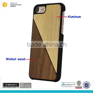 Real Marble Aluminum and pc Hard Phone Case for Iphone 7 Case thumbnail-6