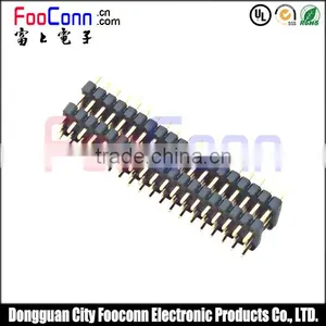 1.00mm Board Spacer Header Dual Row Straight Angle Terminal Connector thumbnail-1