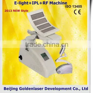 2013 Importer E-light+IPL+RF Machine Beauty Skin Lifting Equipment Hair Removal 2013 Electrolysis Machine Portable thumbnail-1