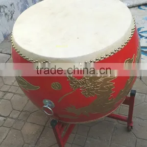 Traditonal Chinese Style Red Stage Play Drum Wholesale thumbnail-3
