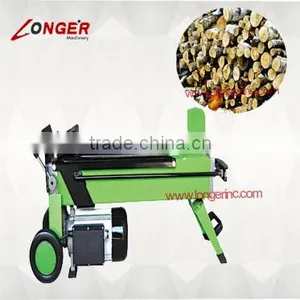 Electric Wood Log Splitter and Cutter Machine thumbnail-1