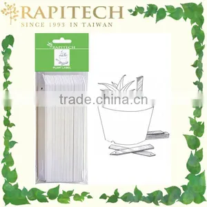 8 Inch White Plastic Gardening Pot Plant Labels thumbnail-1