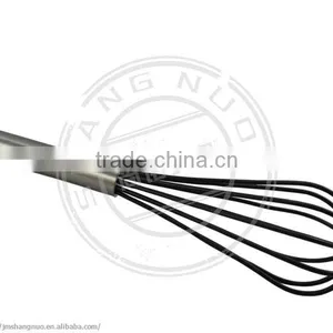 Rotary Silicone Egg Beater,spring Flour Beater With Tube Handle thumbnail-2
