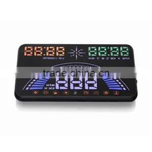 5.8 Inch Screen Hud S7 GPS Hud for Car With Speed and Overspeed thumbnail-5