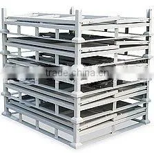 Folding Steel Mesh Cage Pallet thumbnail-1