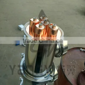 Hot Sale Stainless Steel Distillation Column Wine Making Equipment With Copper Bubble Plate thumbnail-1