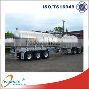 China Manufacturer Trailers 3 Axle LPG 45CBM Tanker Semi Trailer thumbnail-2