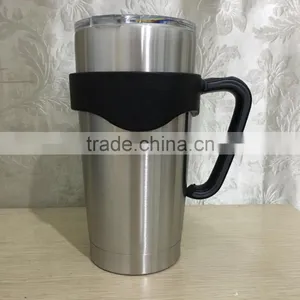 Stainless Steel 20 Oz Tumbler Mug With Holder thumbnail-2