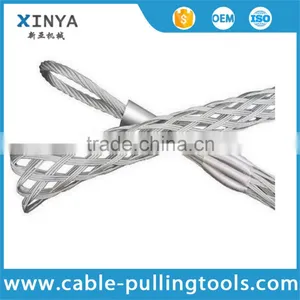 High Level Mesh Wire Rope Cable Grip/Cable Pulling Grip/Cable Socks thumbnail-1