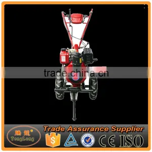 10HP Diesel Power Rotary Tiller With Trailer For Land Cultivation thumbnail-5