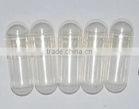 FDA,HALAL Pharmaceutical Grade Size00 Empty Vegetable Capsule Shell Transparent Color thumbnail-1