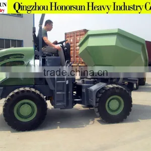 Crazy Dumper Truck/four-wheel Skip SITE DUMPER FD40/automatic Tilting Car/truck of Goods,hot Sale!!tip Lorry thumbnail-1
