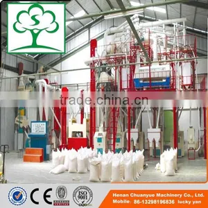 30tpd., 50tpd, 100tpd Low Noise Wheat Flour Milling Machine for Fine Wheat Flour thumbnail-1