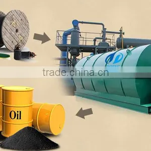 Popular in Europe Pyrolysis Tire Recycling Oil Machine thumbnail-2