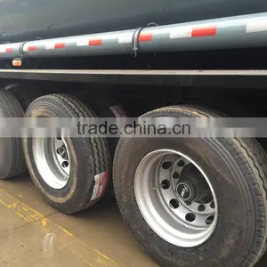 Gooseneck Type Three Axles Oil Road Tanker Trailer for Sale thumbnail-6