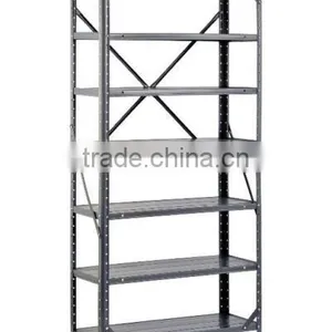 Metal Open Shelving Garage Office Rack Standing Shelf Unit Basement thumbnail-1