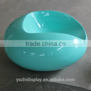 Wholesale Modern Ball Fiberglass Stool Chair Price thumbnail-1
