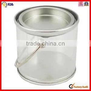 Transparent Pvc Clear Body Tin Box thumbnail-3