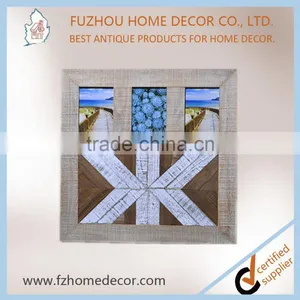 2017 New Arrival Vintage Wooden Photo Frame With Multi Window for Home Decoration thumbnail-4