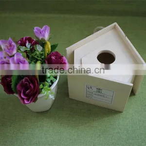 Cheap Small Wooden Bird Houses Arts and Crafts Bird House Wicker Bird Houses With Paulownia thumbnail-6