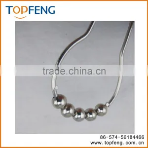 Shower Curtain Rings/Hook Hangers on Bath Rod & Curtains thumbnail-5