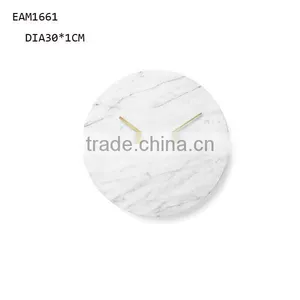 Clock Design Black Marble Wall Clock Not Real Marble Print Marble Clock thumbnail-4