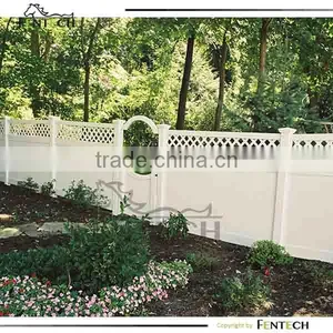 High Quality Cheap Vinyl Lattice Privacy Fence Factory thumbnail-1