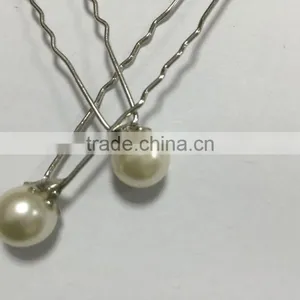 Ivory Color Pearl Hair Pins Hair Sticks Hair Clip Prom Party Wedding Bridal thumbnail-2