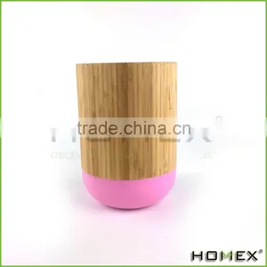 Bamboo Utensil Holder /wooden Spoon Holder Homex-BSCI thumbnail-1