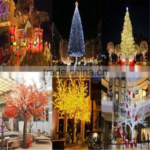 Artificial LED Lights Tree Artificial Cherry Blossom Tree Artificial Purple Flower Tree thumbnail-1