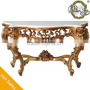 Hallway Furniture Console With Marble Top For Room Decoration thumbnail-2