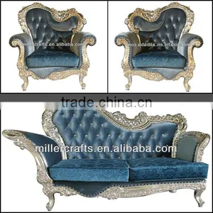 MS-1410-02 Antique Furniture Sofa Set With Cushion thumbnail-2