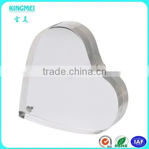 KM-CP77 Cheap New Products Heart Shape Magnetic Acrylic Lovely Photo Frame thumbnail-3