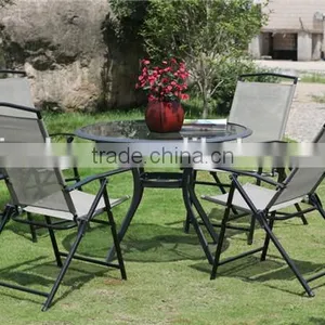 5pcs Folding Sling Garden Furniture thumbnail-1