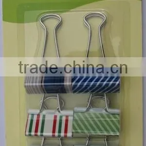 32mm Color Binder Clip With Logo Printing thumbnail-1