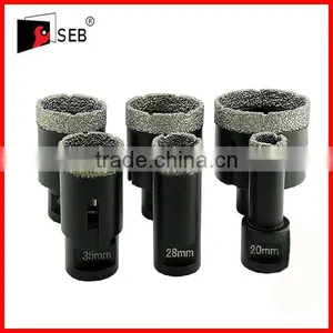 Core Drilling Bit,8mm Diamond Core Drill Bits,vacuum Brazed Diamond Core Bits thumbnail-1