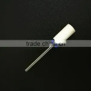 Medium Type Mshank Diameter 2.35mm Ceramic Burr For Nail 1 Piece Huaxing Large Barrel thumbnail-3