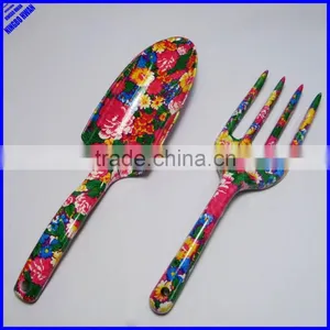 New Design 2pcs Mini Floral Garden Spade and Fork thumbnail-1