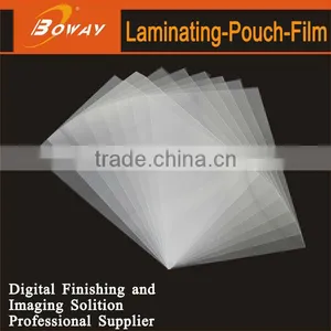 China Manufacturer Factory Graphic Shop Photopaper Heated Laminating Pouch Film thumbnail-1